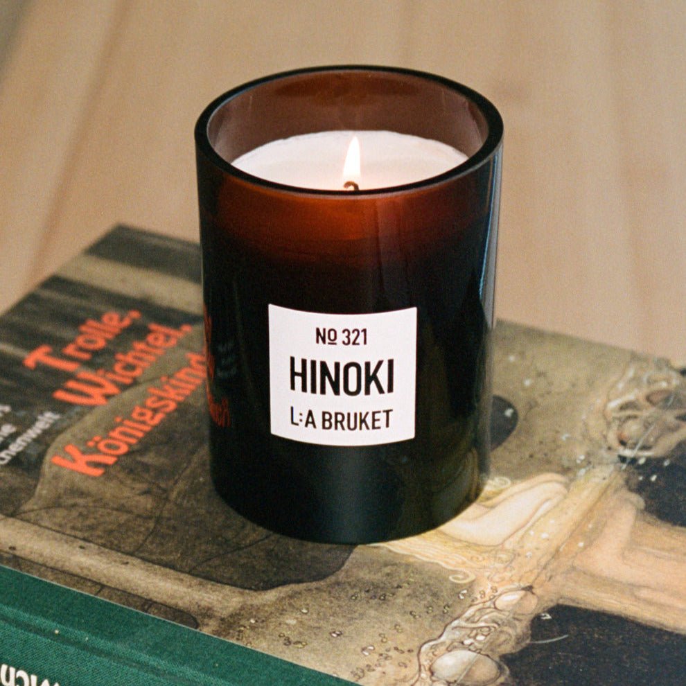 Hinoki Candle by La Bruket at White Label Project