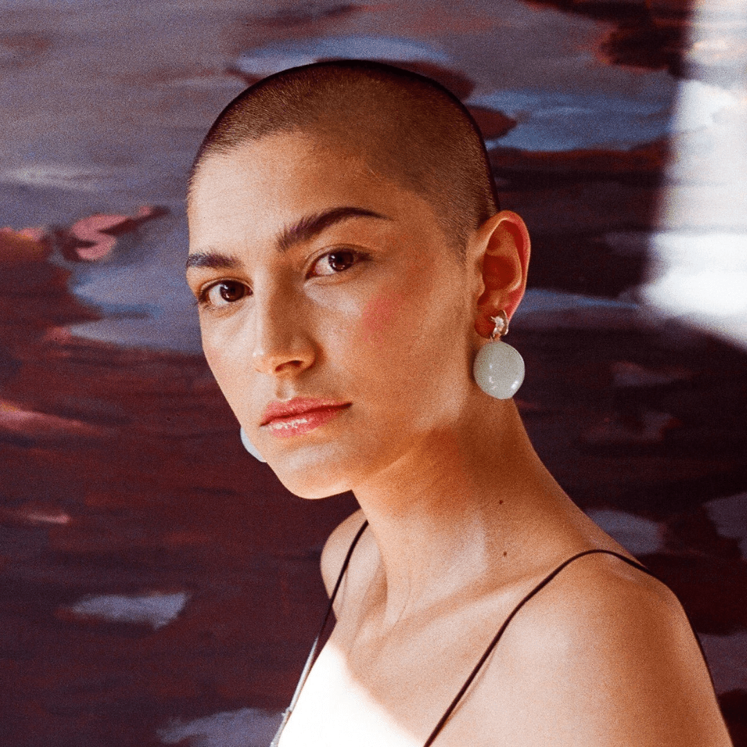 Esferas Earrings - Mint Green by La Marea at White Label Project