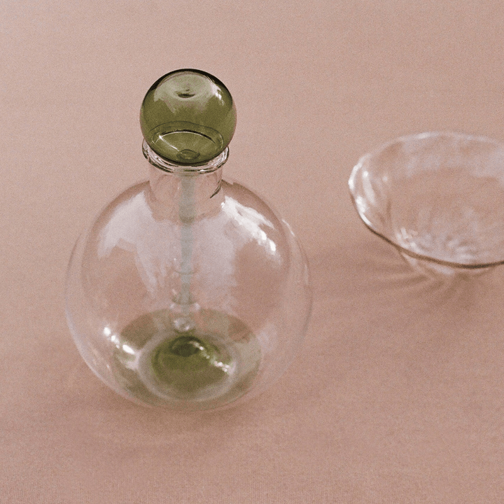 Glass Jug with Float by La Marea at White Label Project