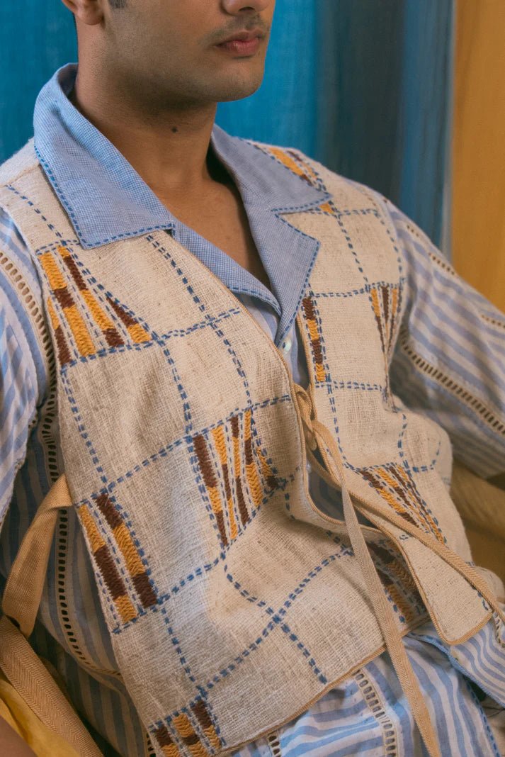 AY Unisex Reversible Bib by Lafaani at White Label Project