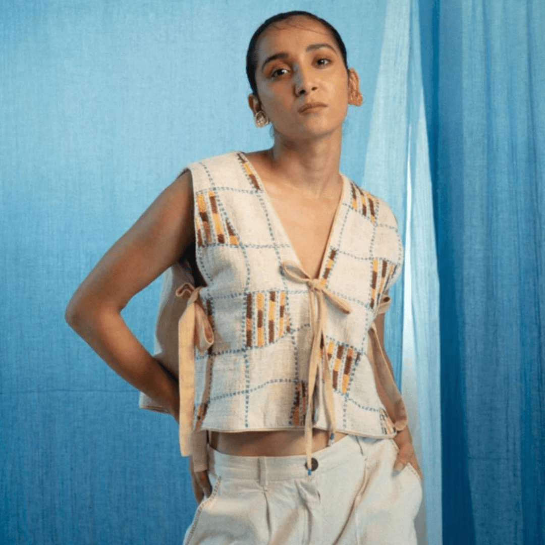 AY Unisex Reversible Bib by Lafaani at White Label Project