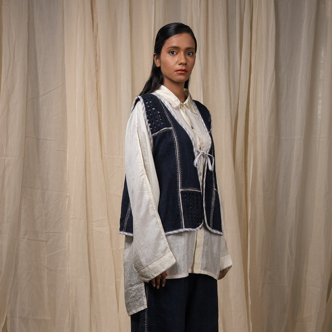 Grid Vest by Lafaani at White Label Project