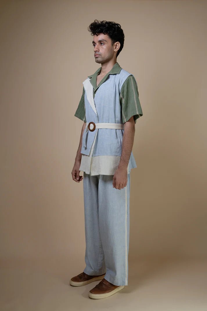 Meadows Unisex Assymetric Jacket by Lafaani at White Label Project