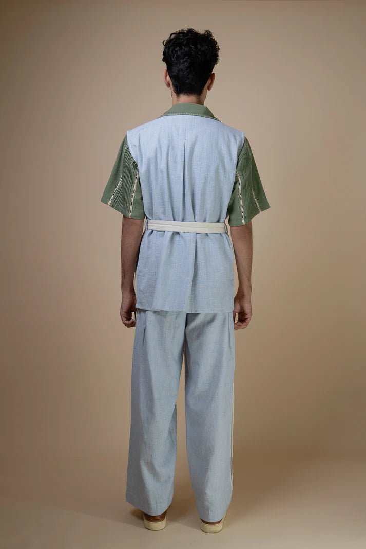 Meadows Unisex Assymetric Jacket by Lafaani at White Label Project