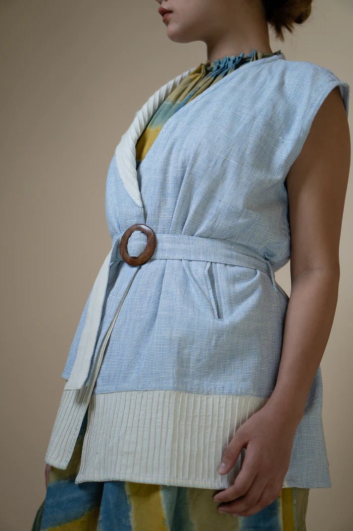 Meadows Unisex Assymetric Jacket by Lafaani at White Label Project