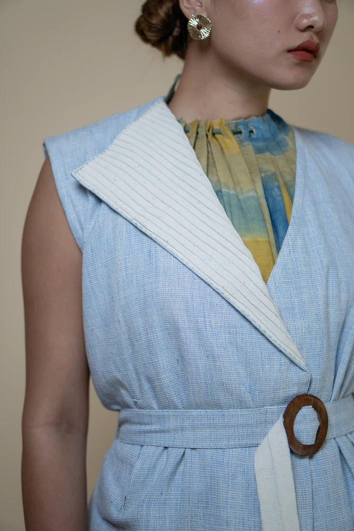 Meadows Unisex Assymetric Jacket by Lafaani at White Label Project