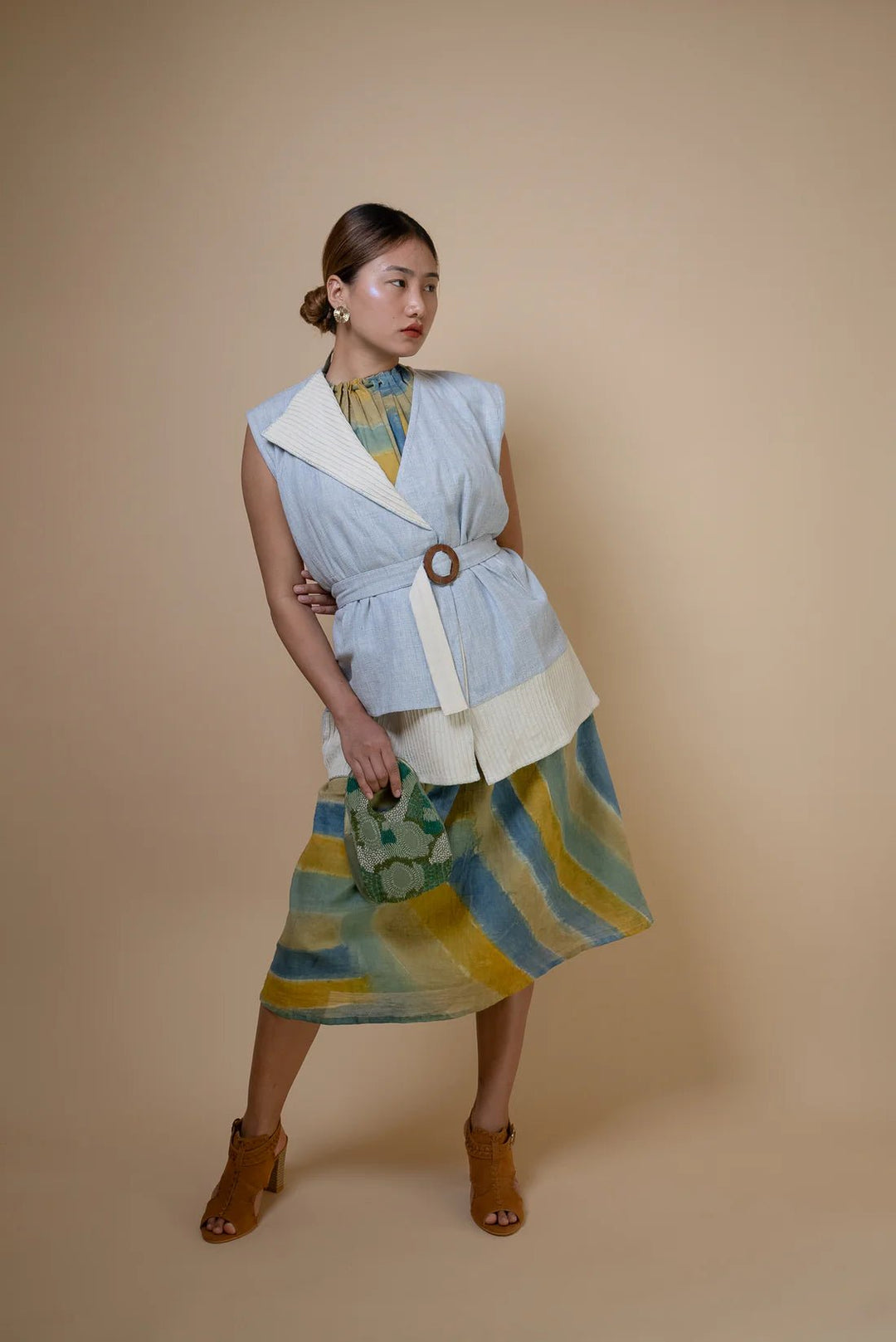 Meadows Unisex Assymetric Jacket by Lafaani at White Label Project