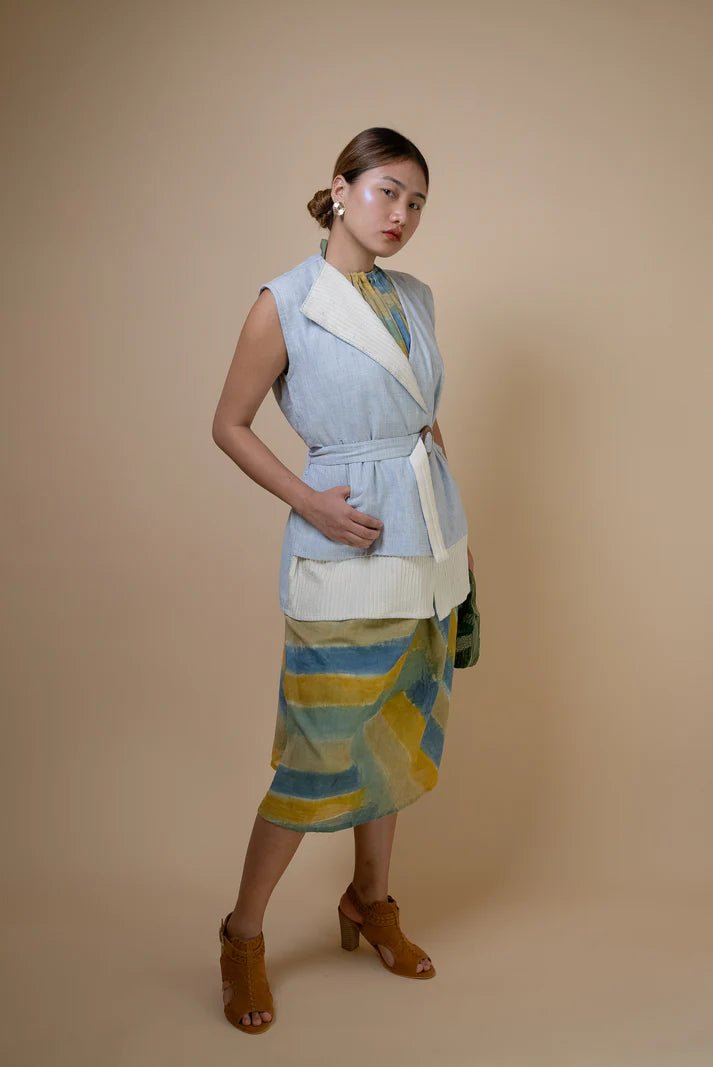 Meadows Unisex Assymetric Jacket by Lafaani at White Label Project