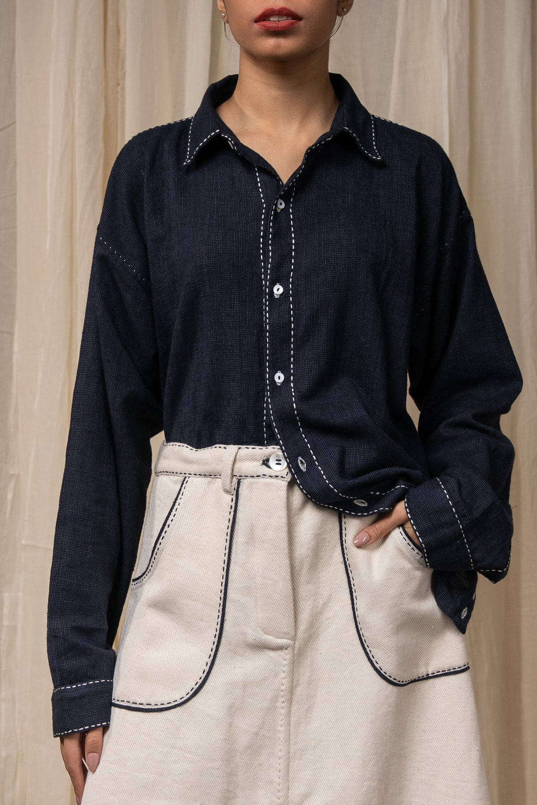 Staple Unisex Shirt - Black by Lafaani at White Label Project