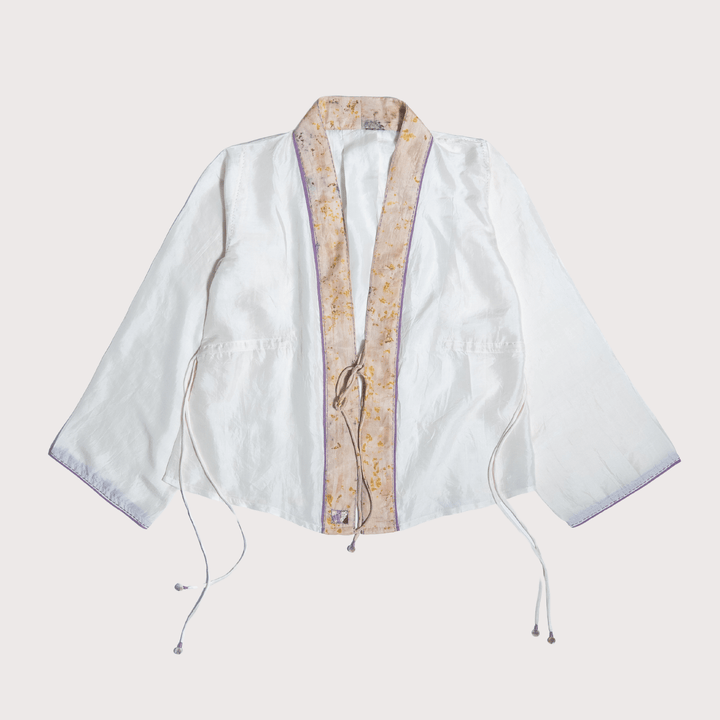 Unquiet Silk Kimono Blouse by Lafaani at White Label Project