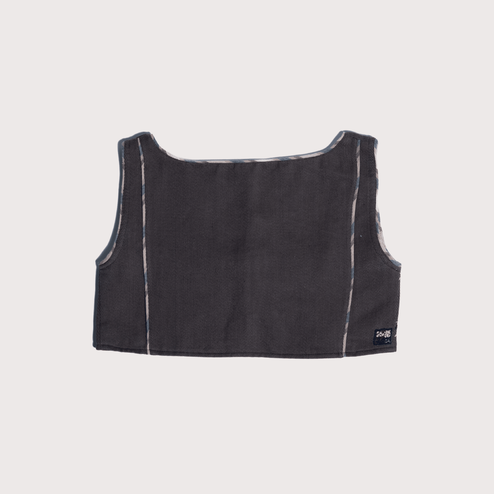 Unquiet Tie-up Blouse by Lafaani at White Label Project