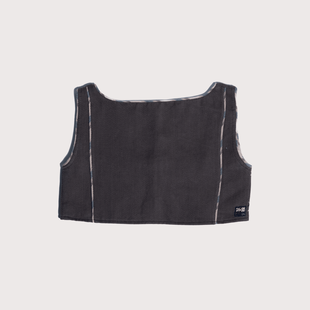 Unquiet Tie-up Blouse by Lafaani at White Label Project
