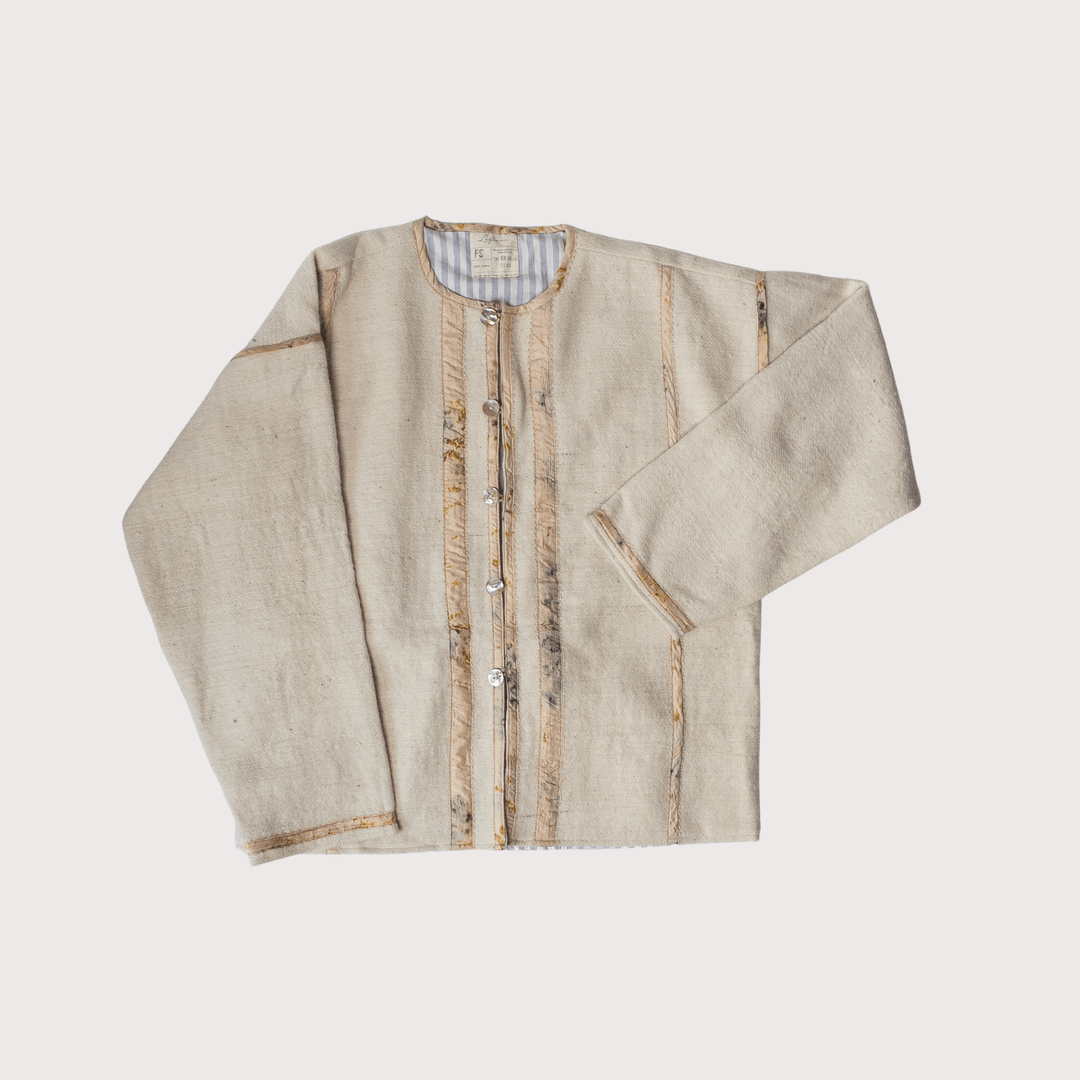Unquiet Unisex Round-neck Jacket by Lafaani at White Label Project