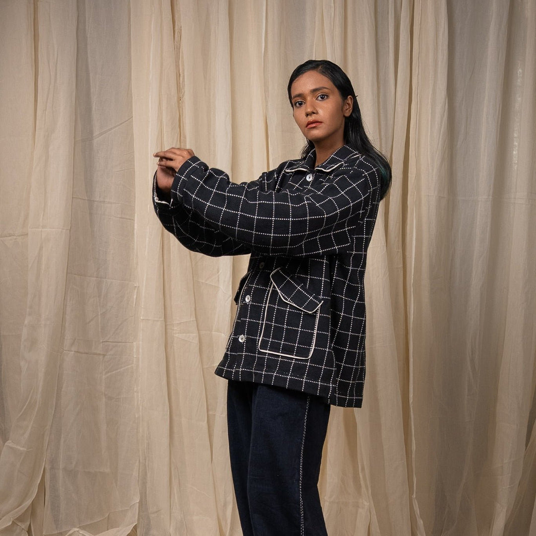 Weave Unisex Jacket by Lafaani at White Label Project