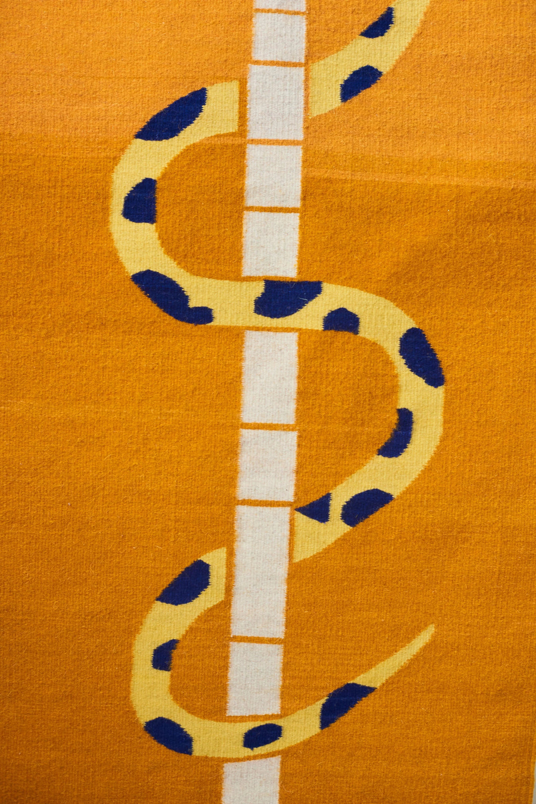 Serpiente Rug - Orange by Lordag Sondag at White Label Project