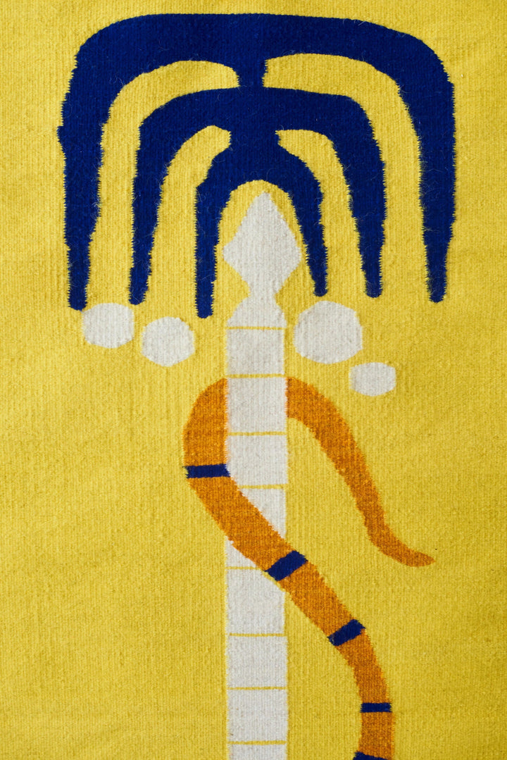 Serpiente Rug - Yellow by Lordag Sondag at White Label Project