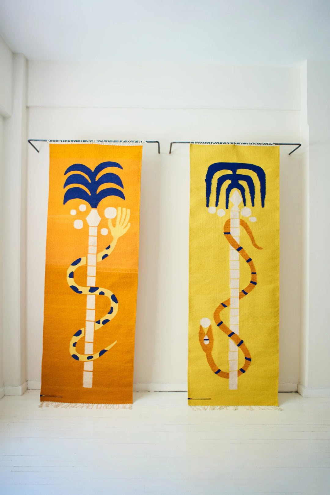 Serpiente Rug - Yellow by Lordag Sondag at White Label Project