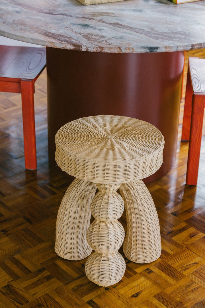 Pupa Side Table - Beige by Lordagsondag at White Label Project