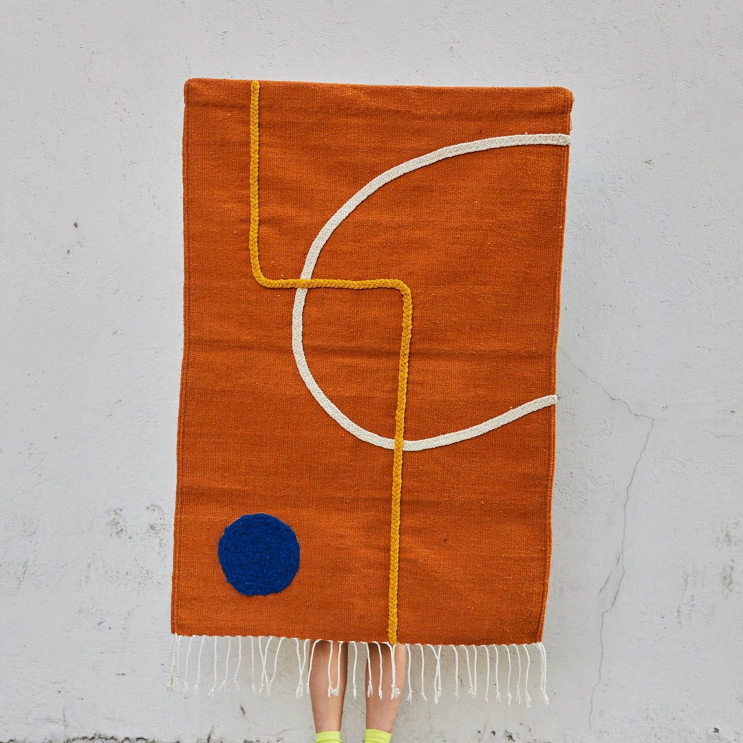 Neto Rug Orange by M.A at White Label Project