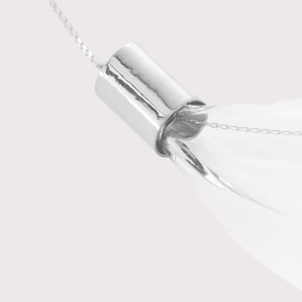 Wide Glass Choker by MAZ at White Label Project