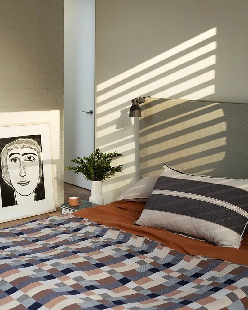 Bed Throw - Seven Seas by Mungo at White Label Project