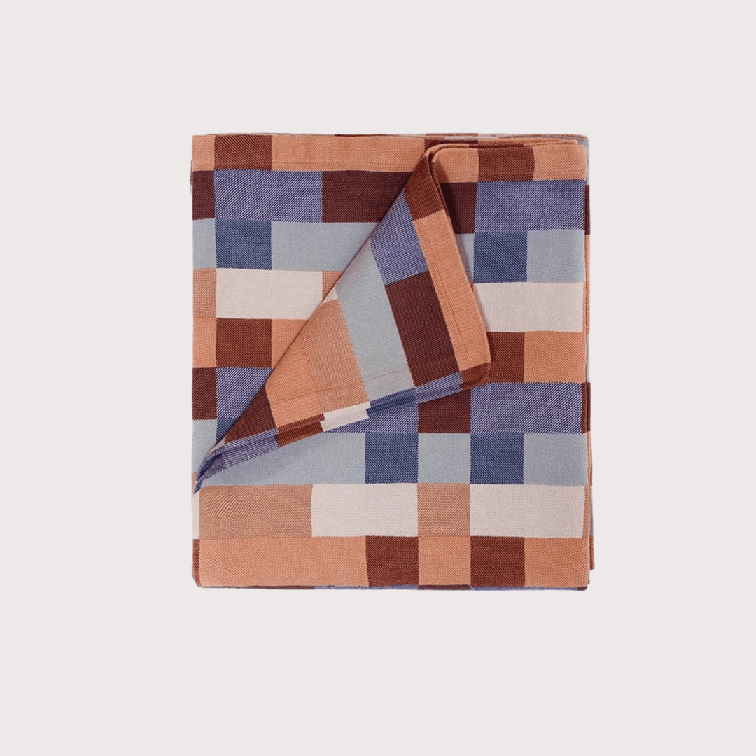 Bed Throw - Wild Fire by Mungo at White Label Project