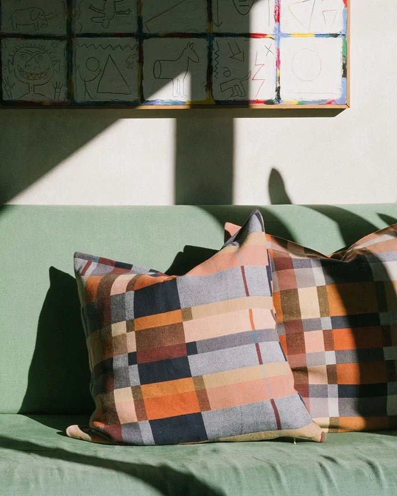 Double Cloth Cushion - Karoo by Mungo at White Label Project