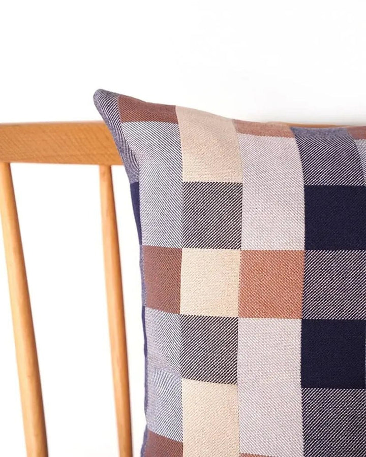 Double Cloth Cushion - Seven Seas by Mungo at White Label Project