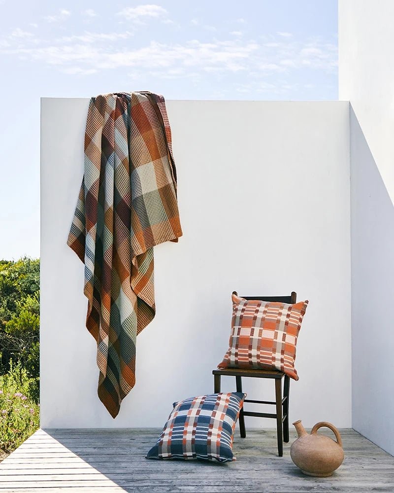 Vrou Vrou Double Blanket - Cedarwood by Mungo at White Label Project