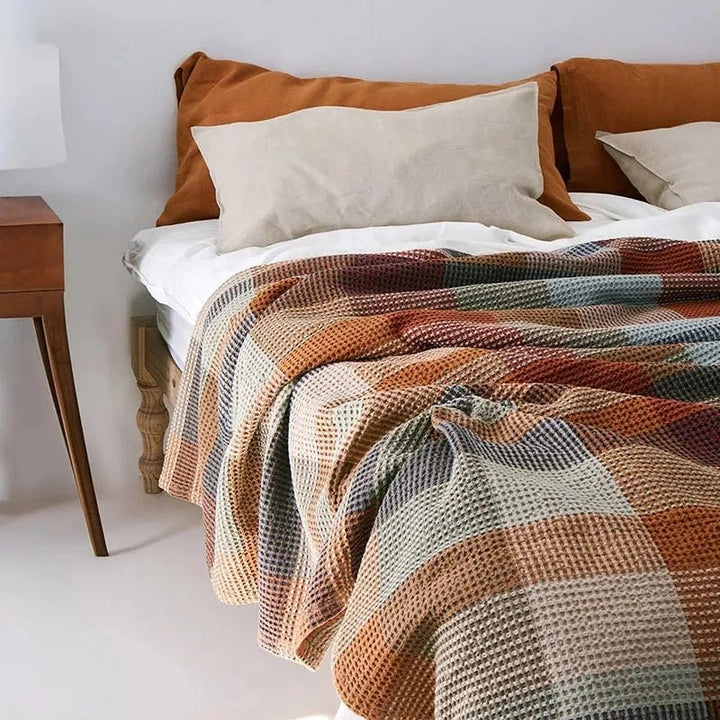 Vrou Vrou Double Blanket - Cedarwood by Mungo at White Label Project