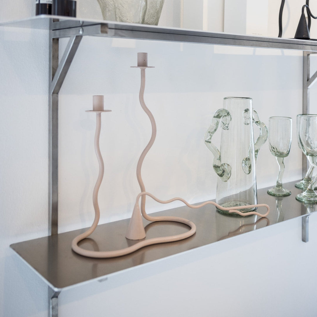 Waves Candleholder - Rose by Nada Duele at White Label Project