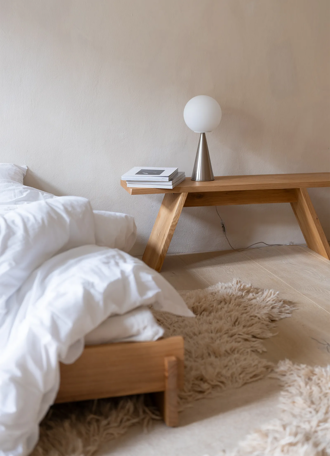 Akoya Bench by Nuts and Woods at White Label Project