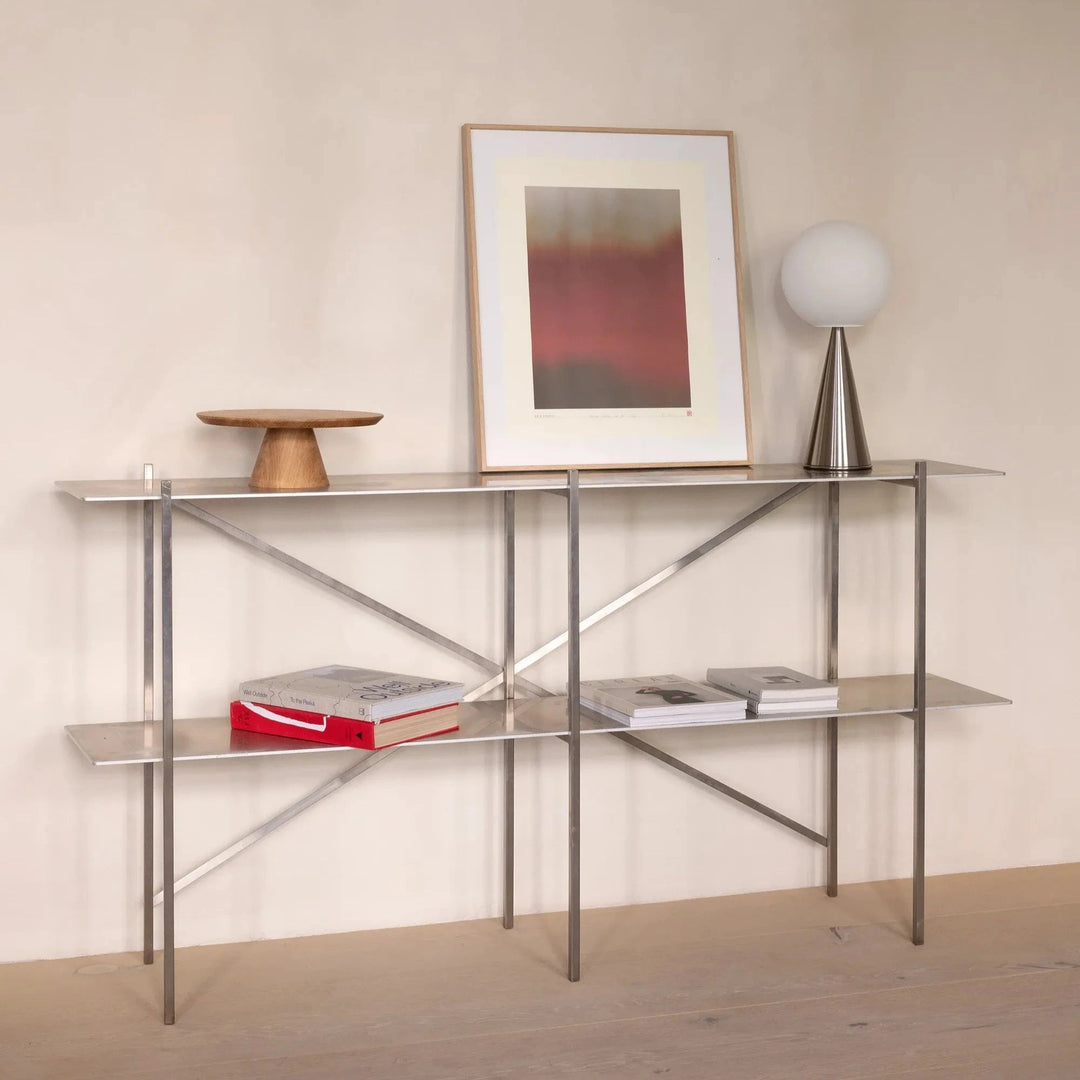 Aluminum Shelf - Low by Nuts and Woods at White Label Project