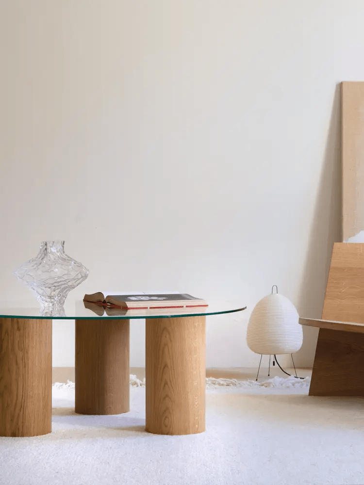 Circular Sofa Table by Nuts and Woods at White Label Project