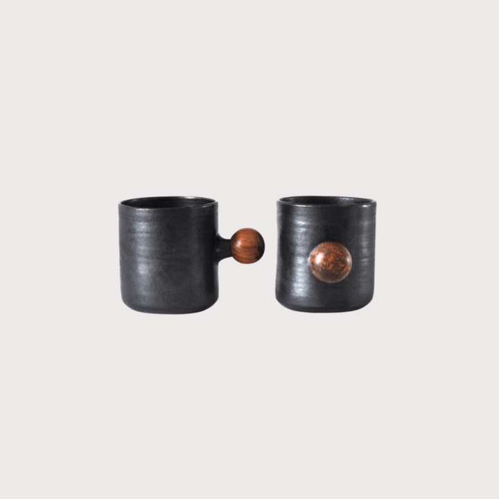 Ball Mug - Black by Objectry at White Label Project