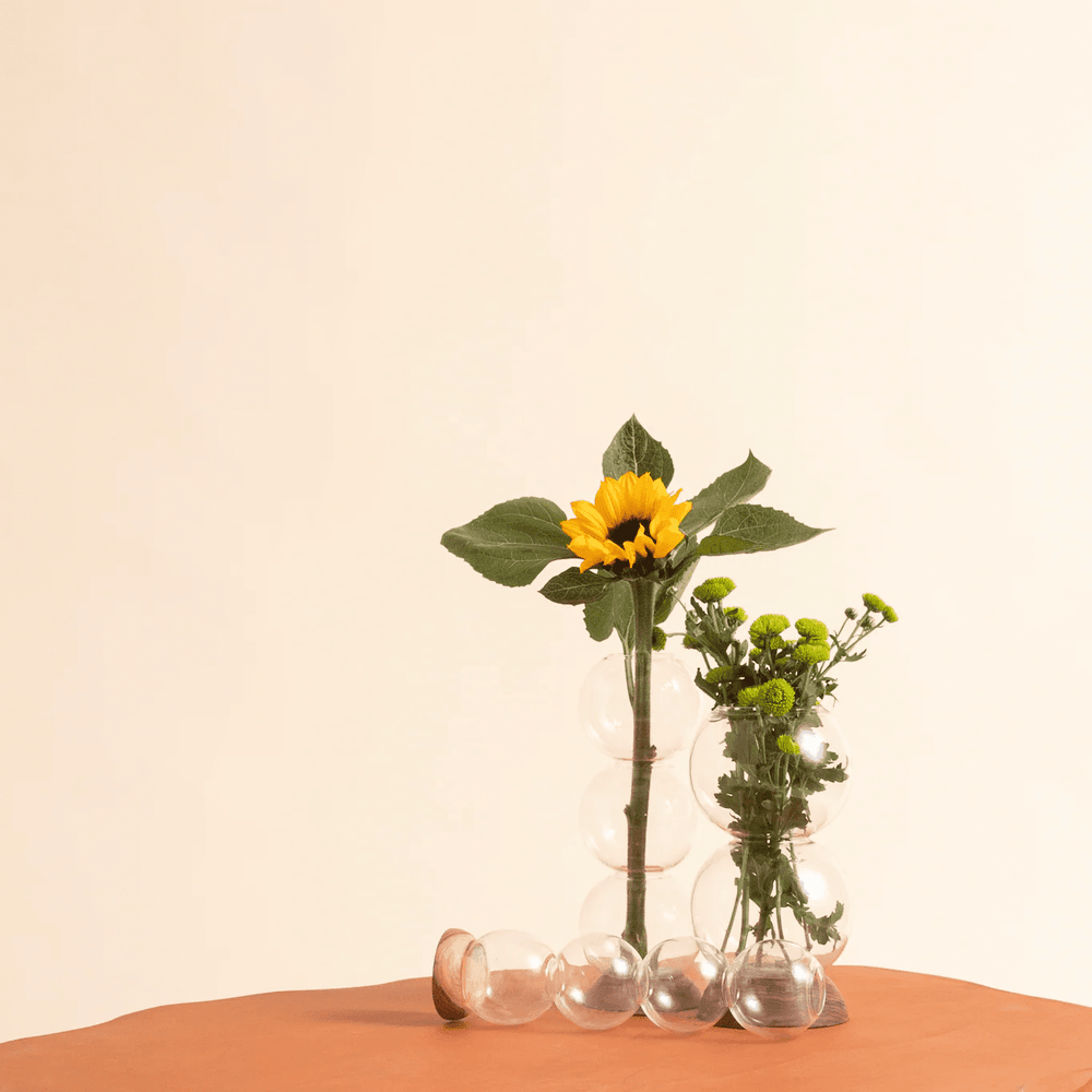 Ball Pack Vase - Set of 3 - Glass by Objectry at White Label Project