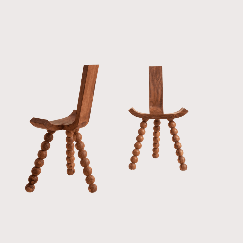 Ball Tripod Dining Chair by Objectry at White Label Project