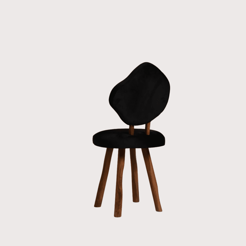 Pebble Dining Chair - Black by Objectry at White Label Project