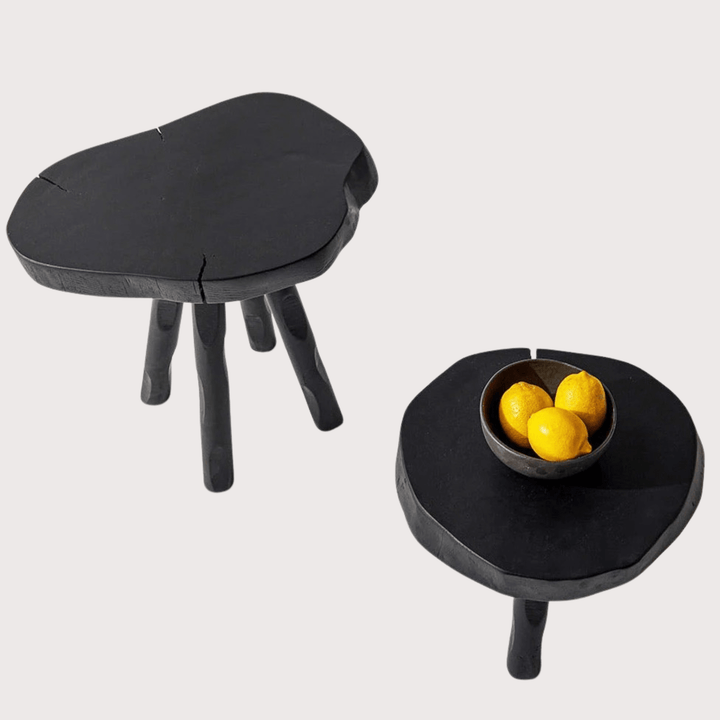 Uneven Stools - Set of 2 by Objectry at White Label Project