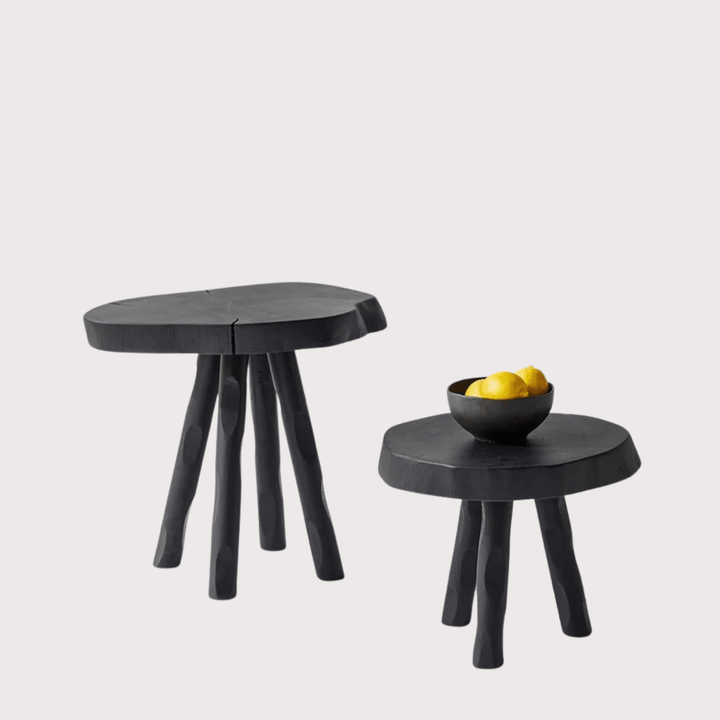 Uneven Stools - Set of 2 by Objectry at White Label Project