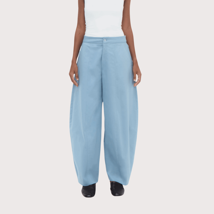 Balloon Trousers - Sky Blue by Olga Fisch at White Label Project