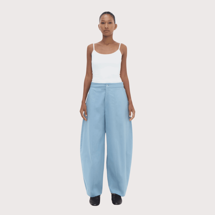 Balloon Trousers - Sky Blue by Olga Fisch at White Label Project
