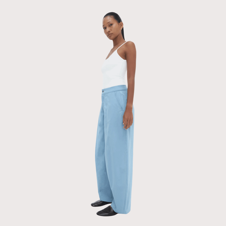 Balloon Trousers - Sky Blue by Olga Fisch at White Label Project