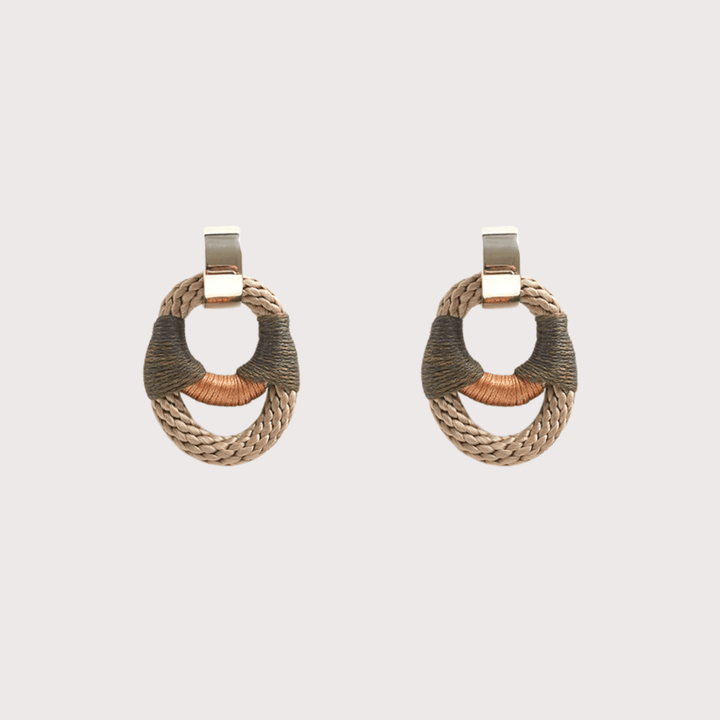Vessel Earrings - Camel by Pichulik at White Label Project