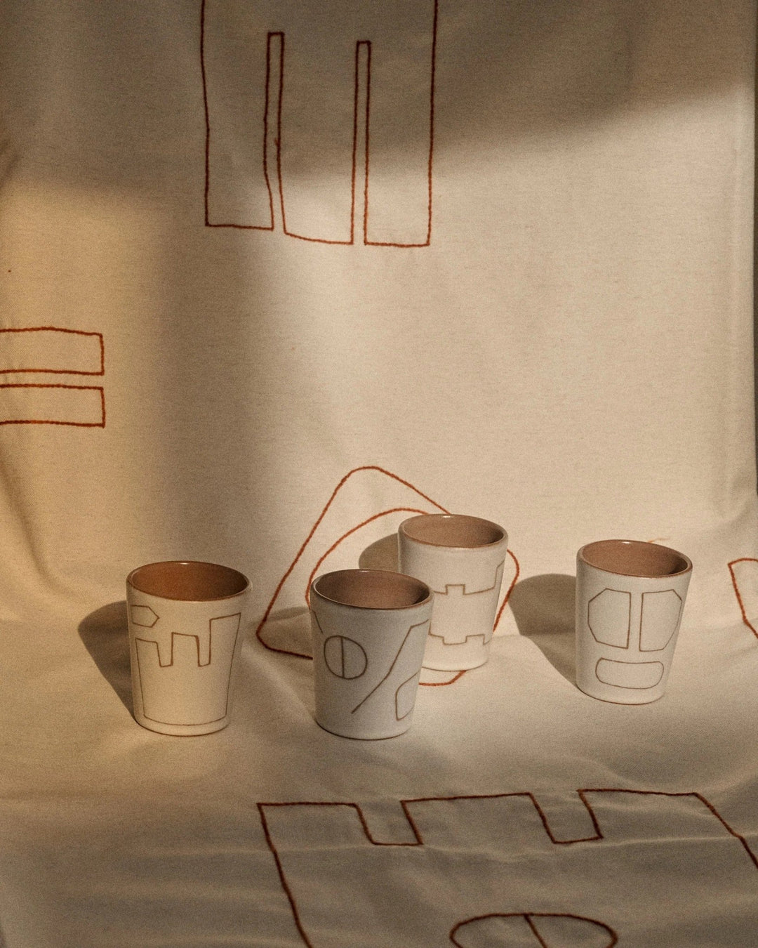 Culto Cup - Set of 4 by Puna at White Label Project