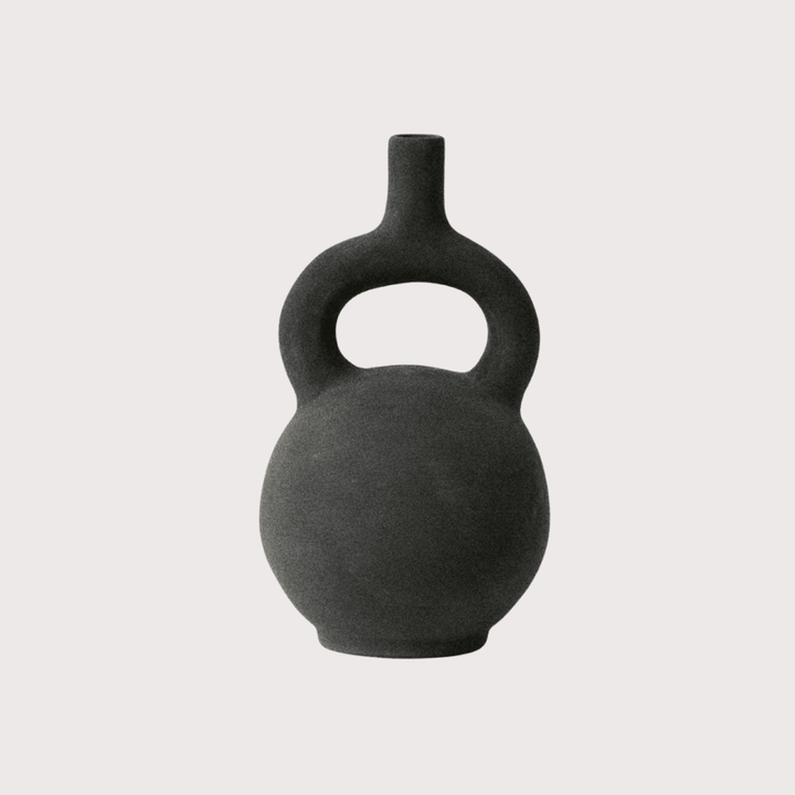 Huaco Vase - Black by Puna at White Label Project