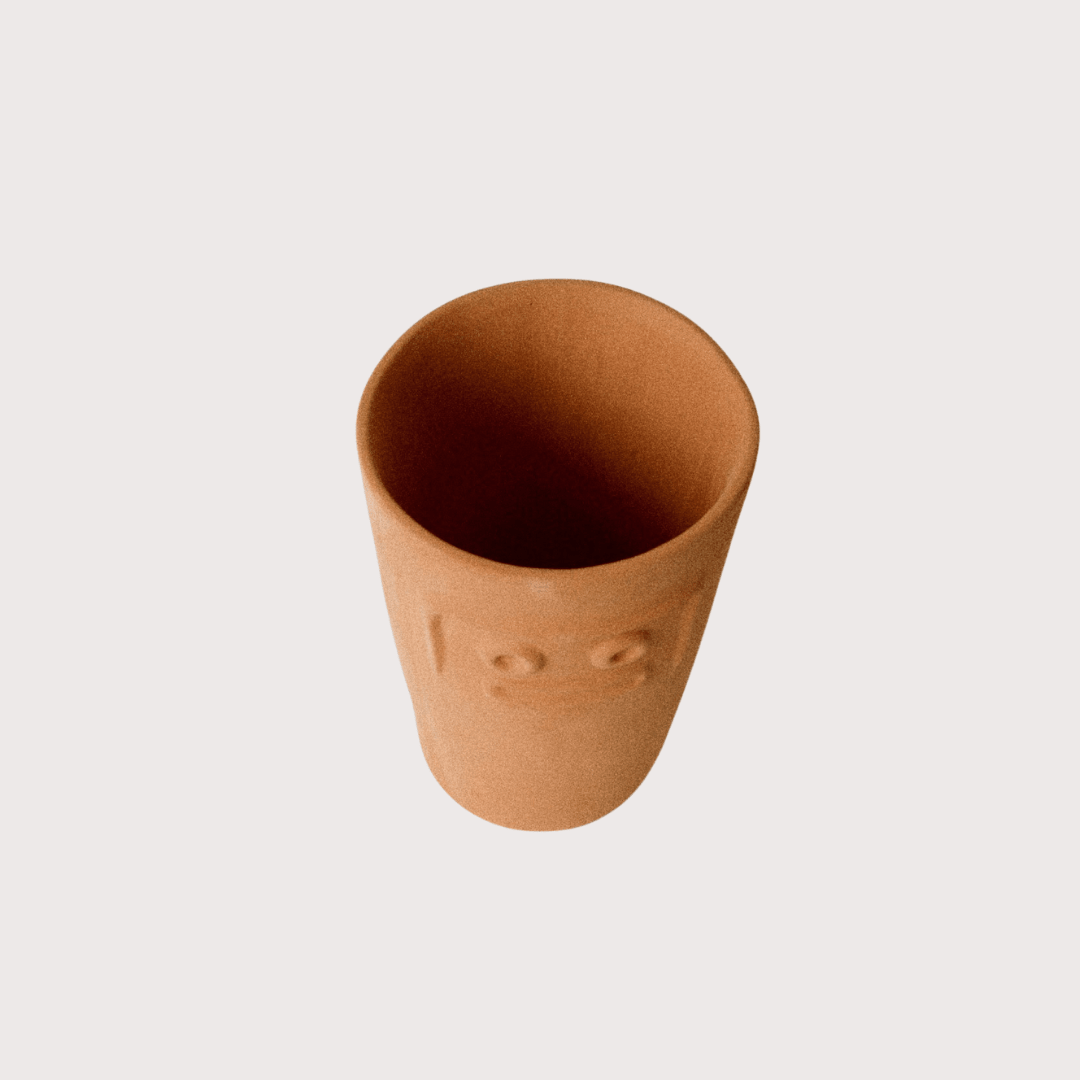 Kero Vase - Terracotta by Puna at White Label Project