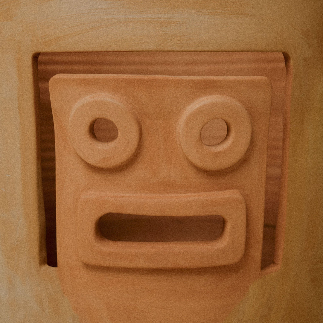 Large Kero Vase - Terracotta by Puna at White Label Project