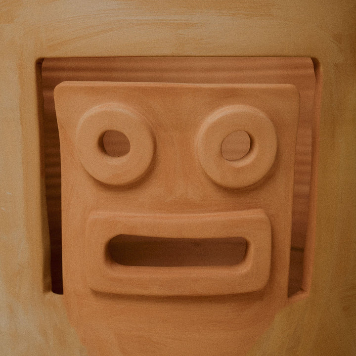 Large Kero Vase - Terracotta by Puna at White Label Project