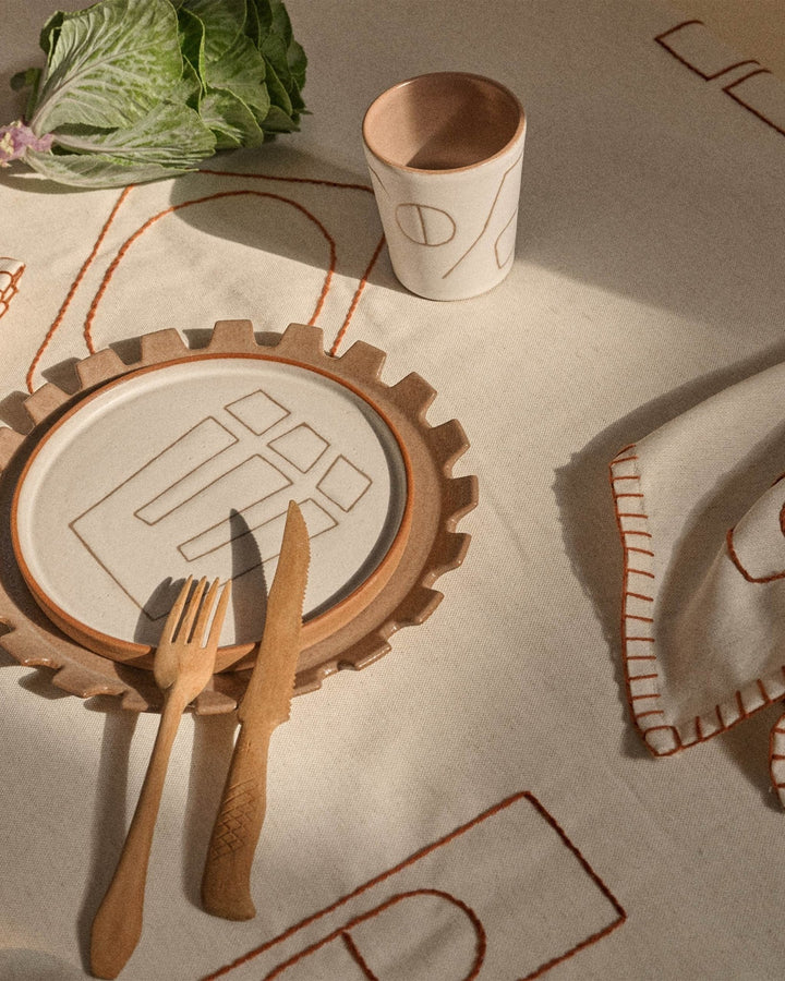Mantel Tablecloth by Puna at White Label Project